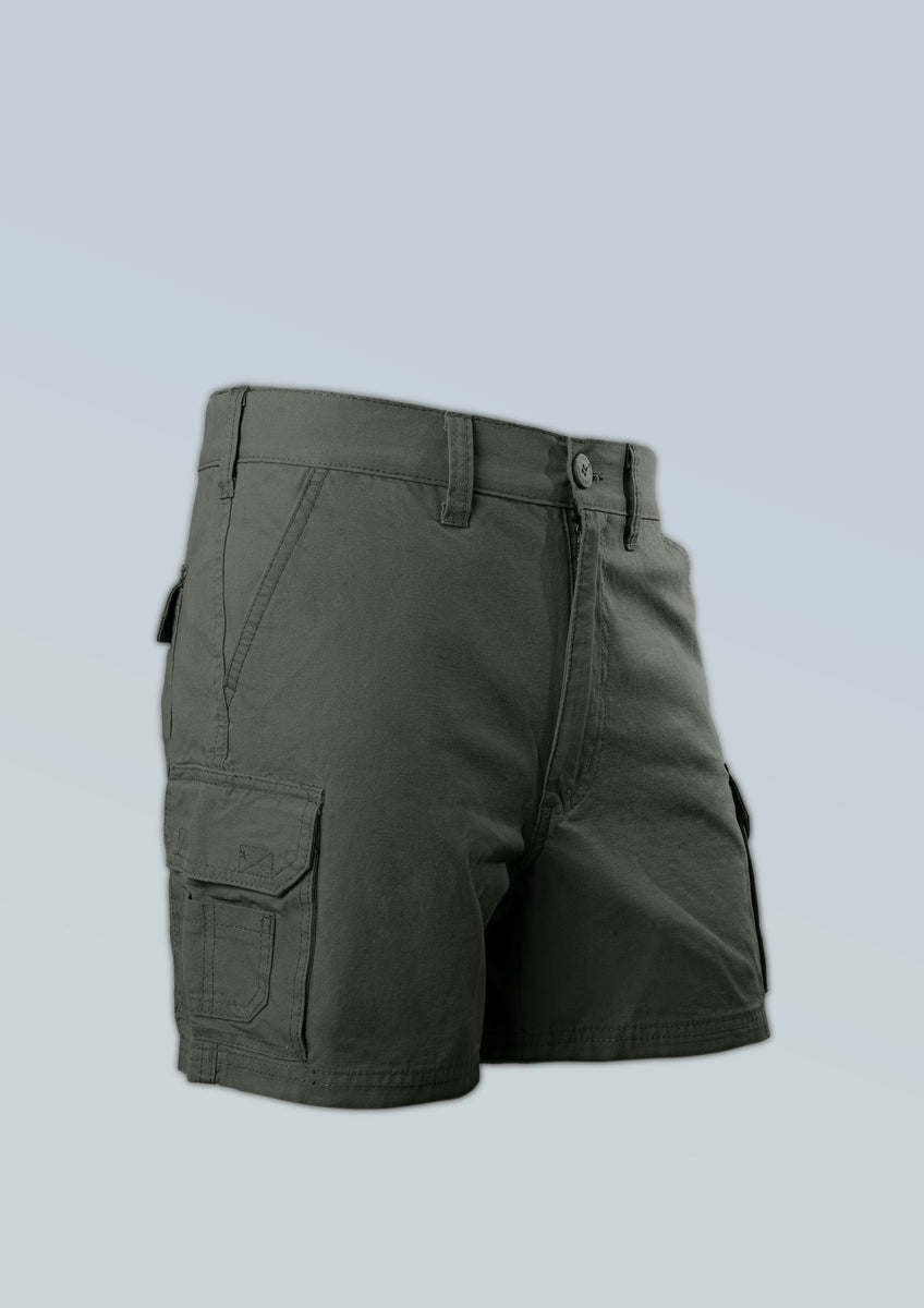 Overland Half Elasticated Safari Short - 12cm inleg – Overland