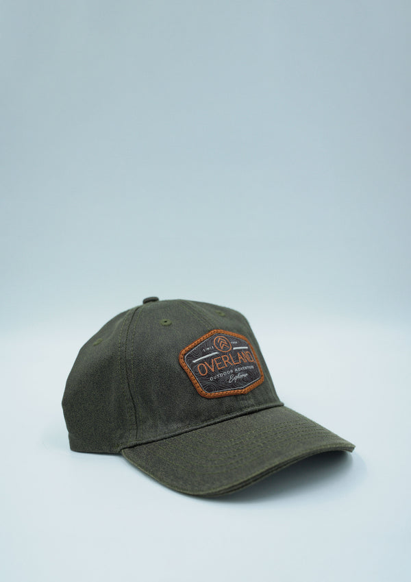 Woven Label Oilskin Cap
