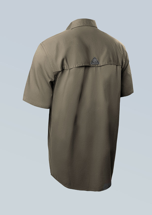 Overland Cotton Vented Short Sleeve Shirt