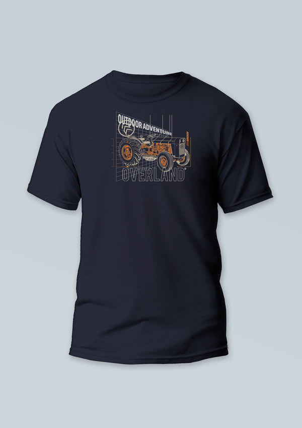Overland Schematic Tractor Tee