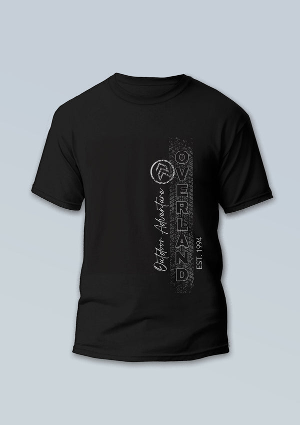 Overland Vertical Tyre Track Tee