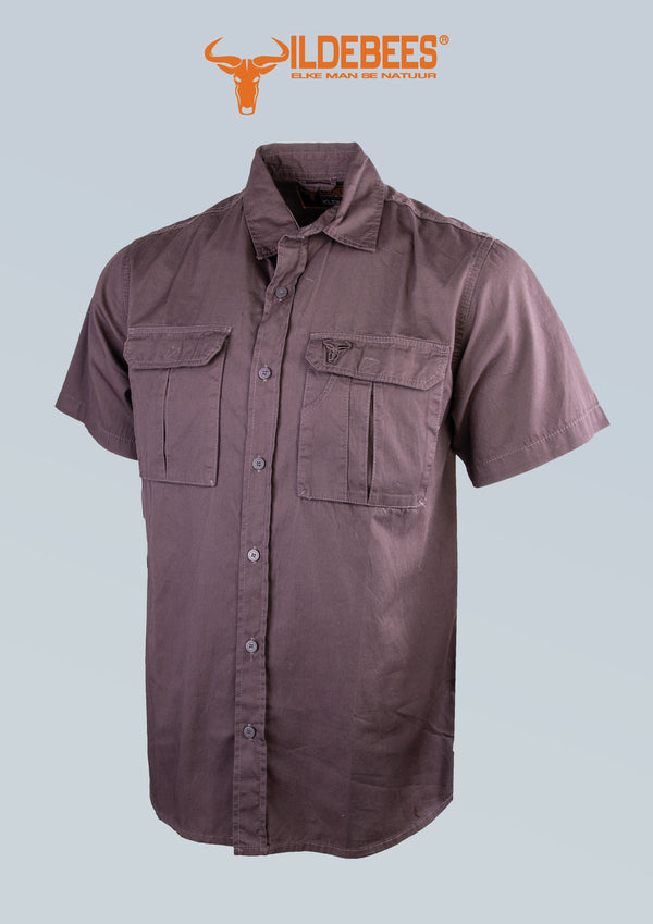 Wildebees Cotton Twill Short Sleeve Shirt