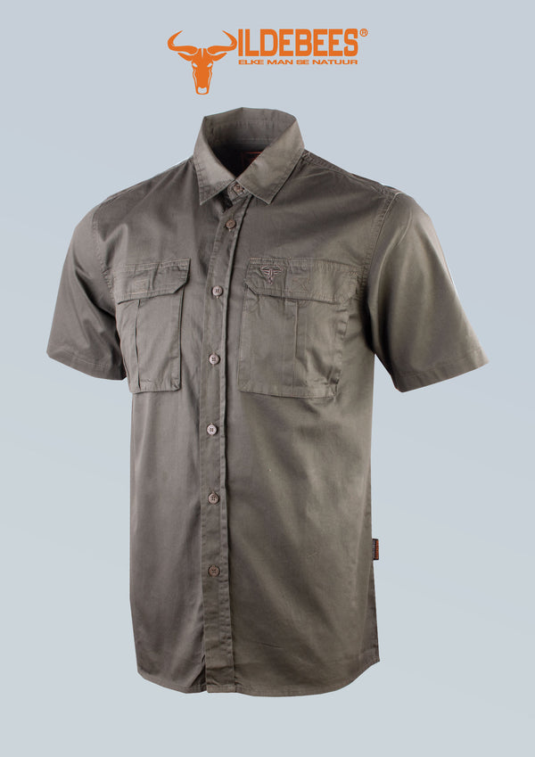 Wildebees Cotton Twill Short Sleeve Shirt