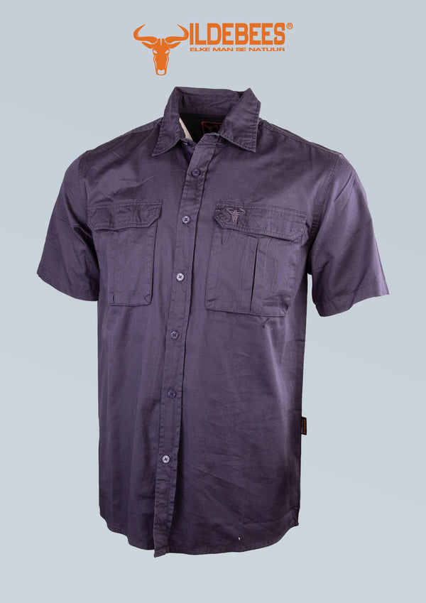 Wildebees Cotton Twill Short Sleeve Shirt