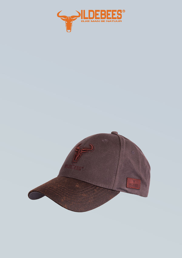 Wildebees 2 Tone Oilskin Logo Cap