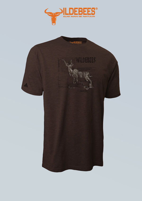 Wildebees Greater Kudu Grid Tee